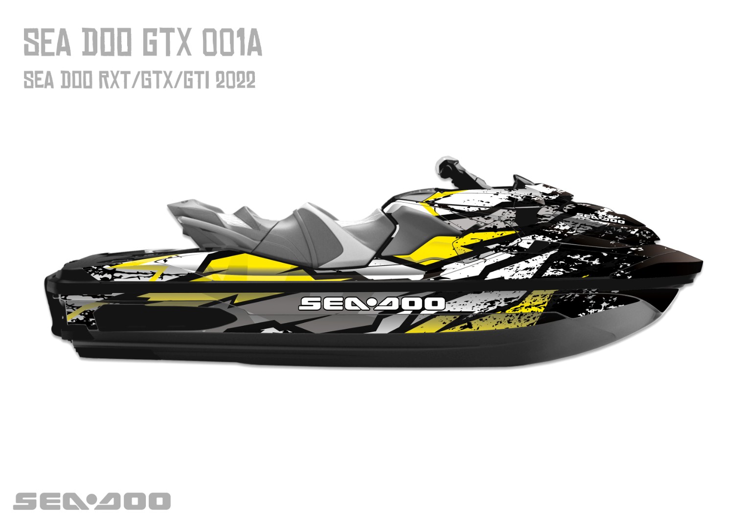 Наклейки на гидроцикл SEA-DOO RXP/GTX 001