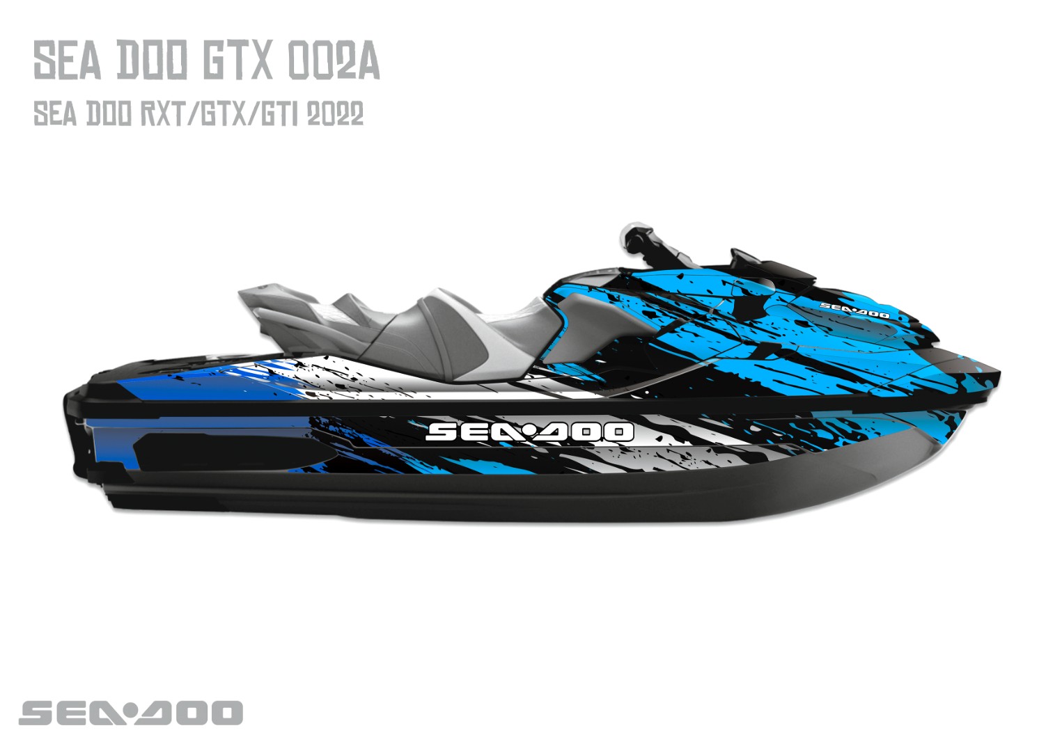 Наклейки на гидроцикл SEA-DOO RXP/GTX 002