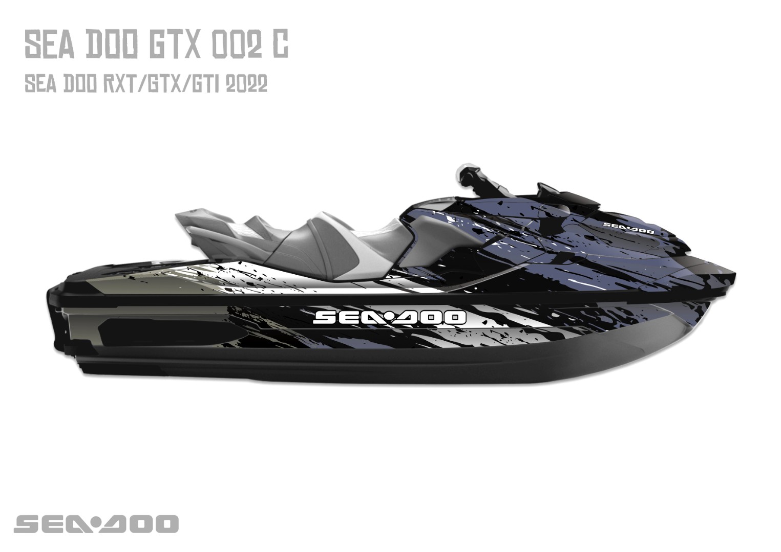 Наклейки на гидроцикл SEA-DOO RXP/GTX 002_2