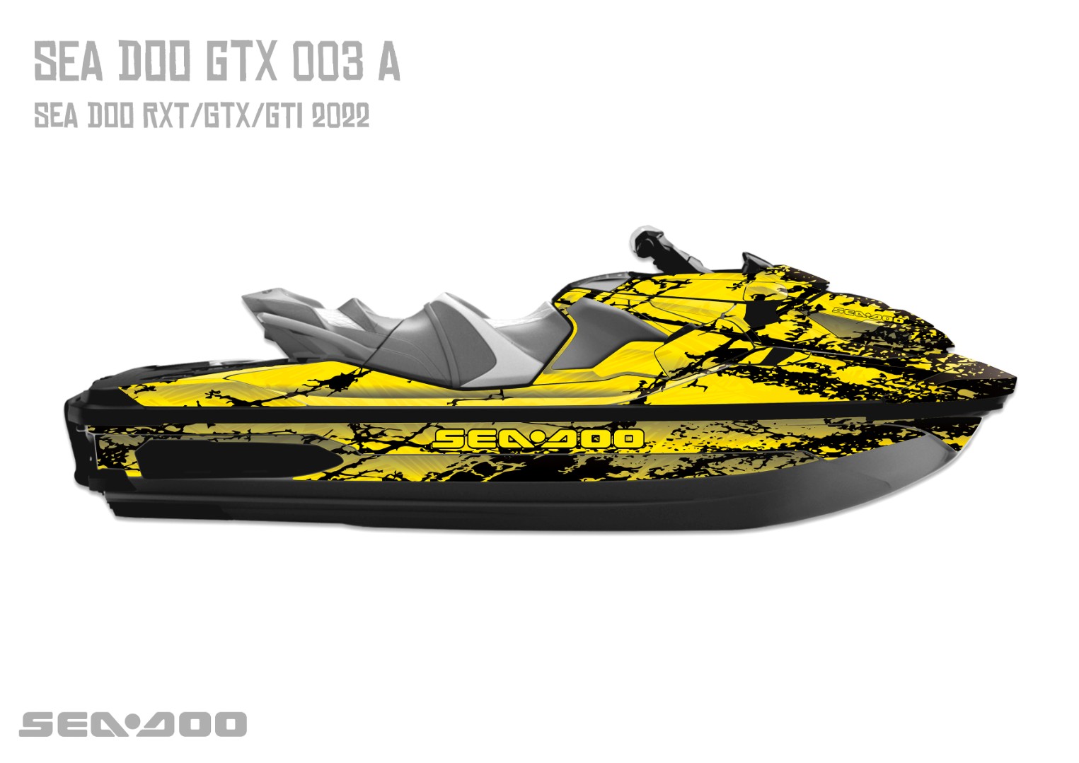 Наклейки на гидроцикл SEA-DOO RXP/GTX 003