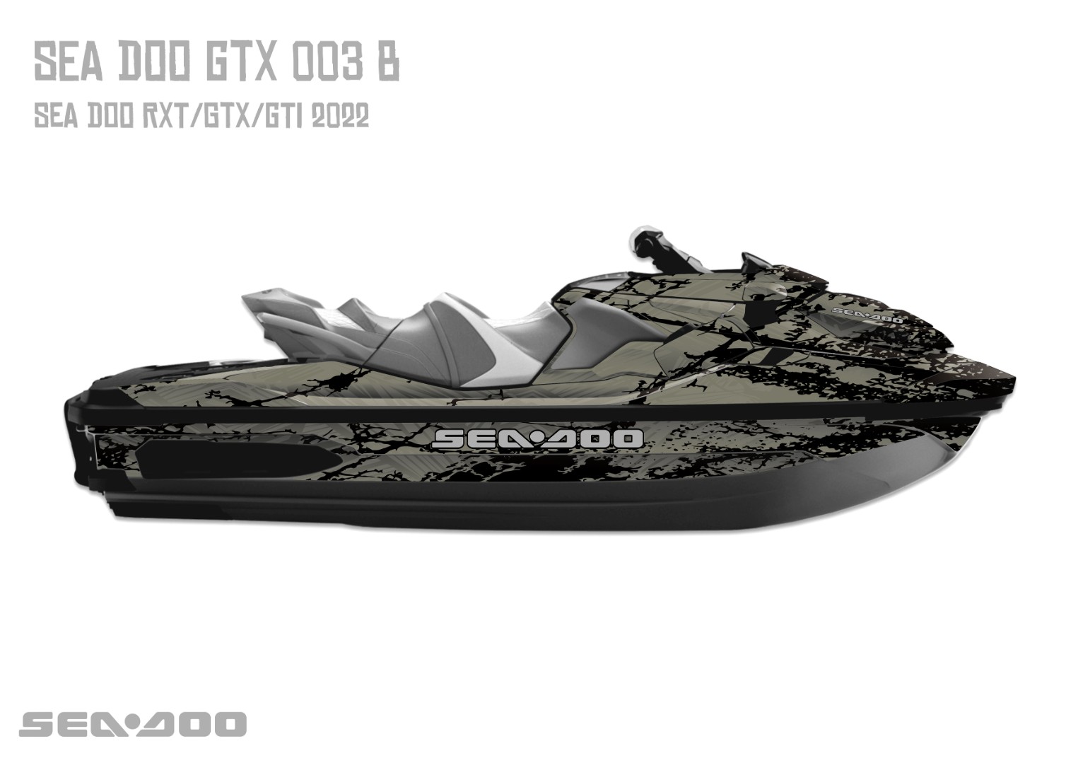 Наклейки на гидроцикл SEA-DOO RXP/GTX 003_1