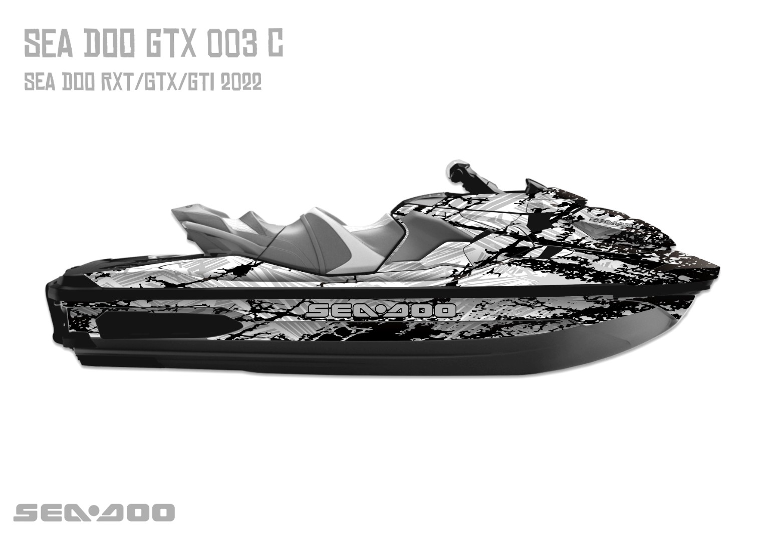 Наклейки на гидроцикл SEA-DOO RXP/GTX 003_2