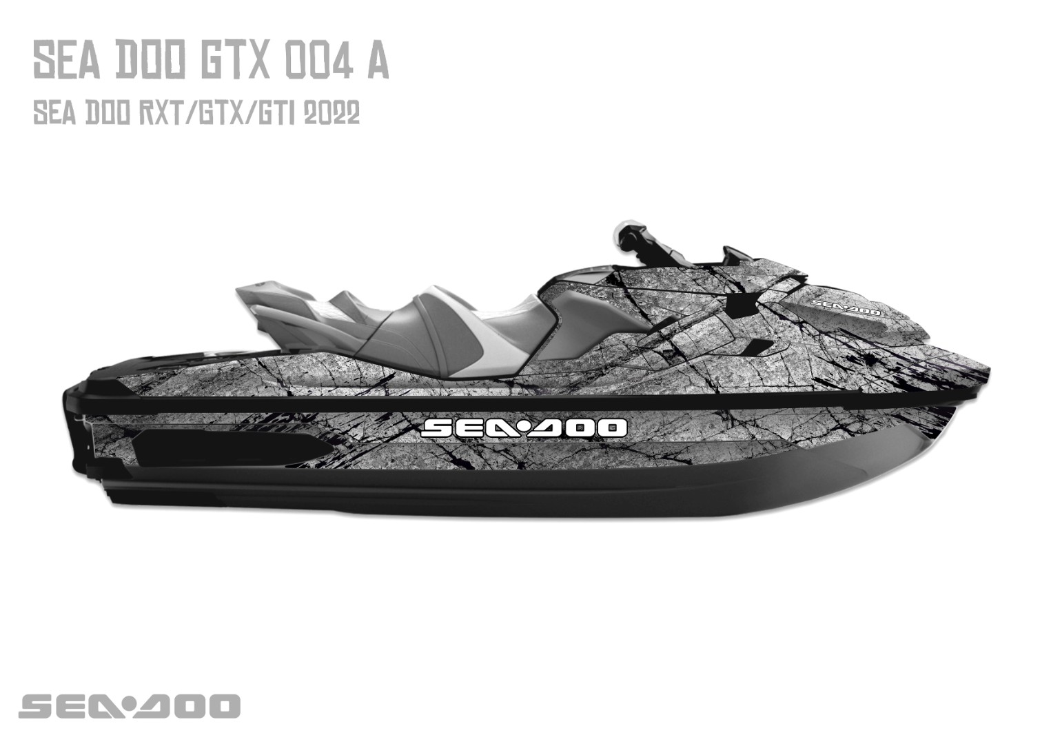 Наклейки на гидроцикл SEA-DOO RXP/GTX 004