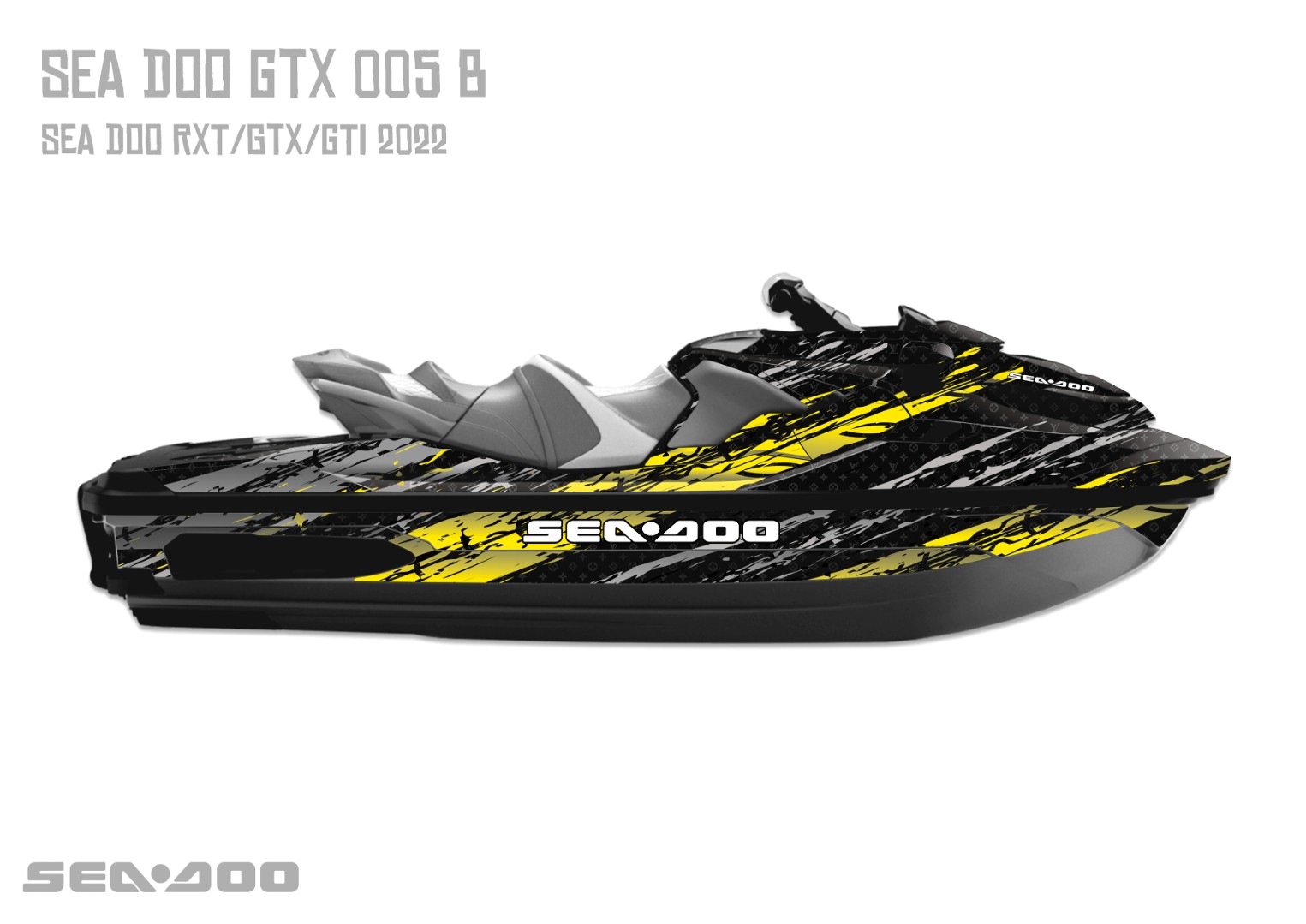 Наклейки на гидроцикл SEA-DOO RXP/GTX 005