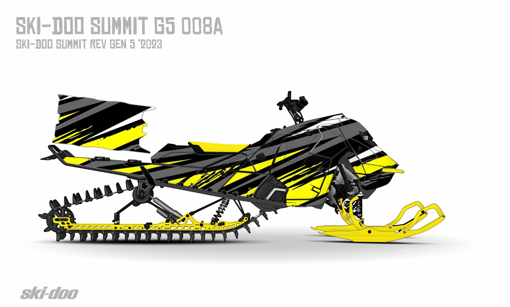 Наклейки Ski-doo Summit REV GEN5 008