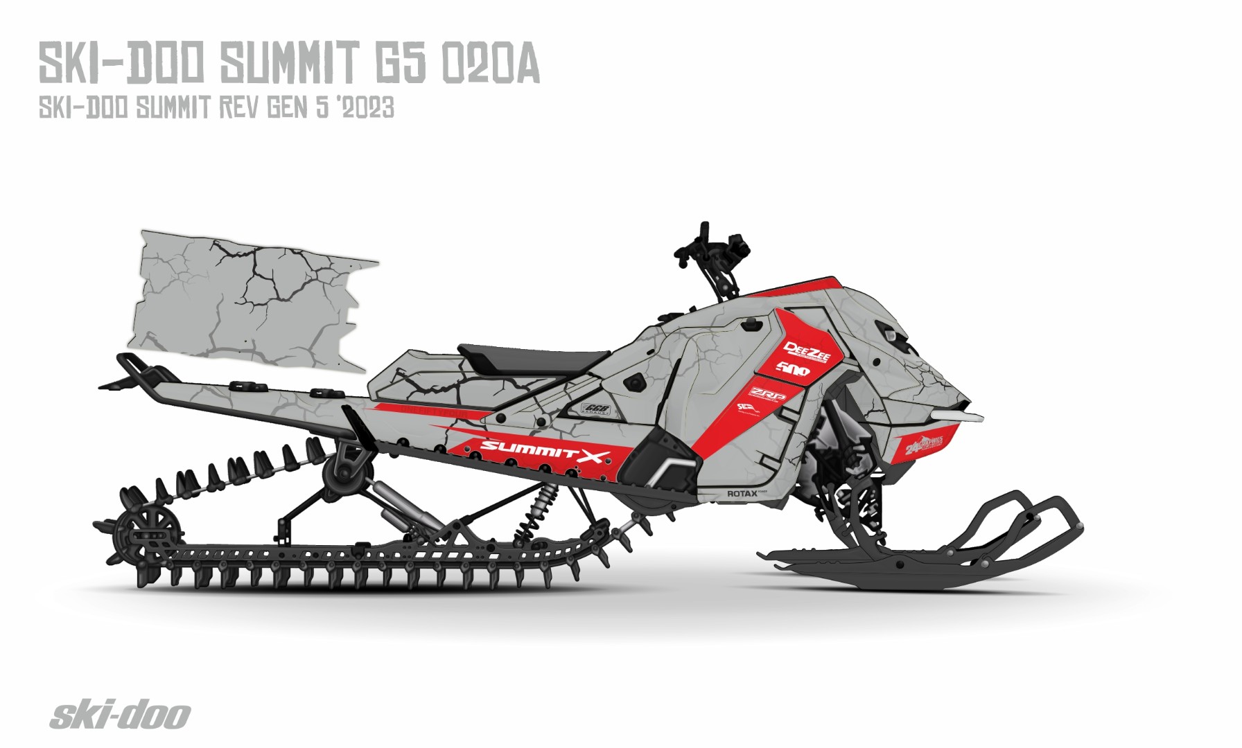 Наклейки Ski-doo Summit REV GEN5 020