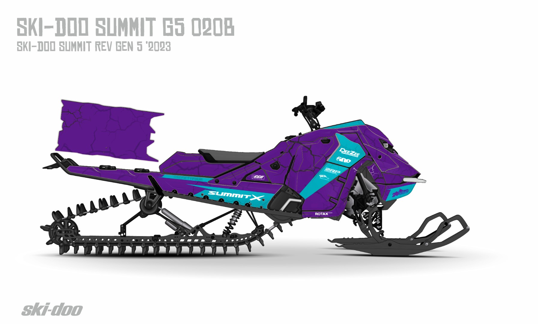 Наклейки Ski-doo Summit REV GEN5 020_2