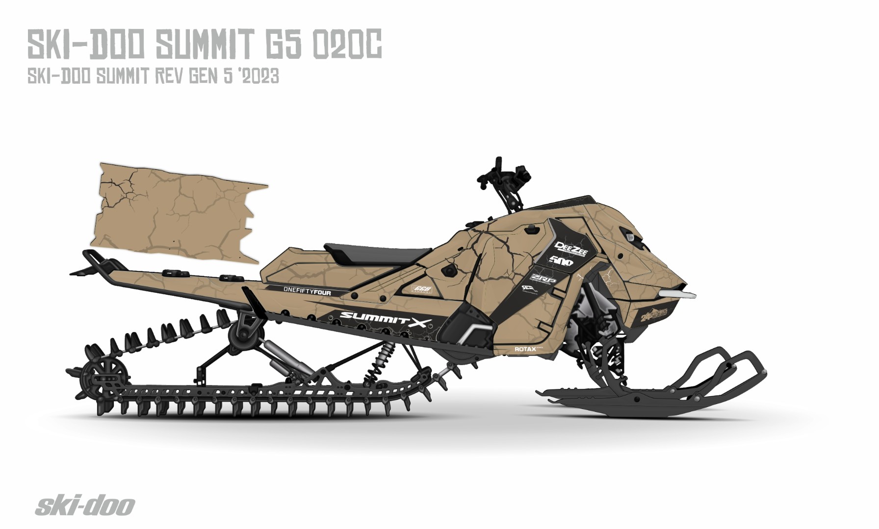 Наклейки Ski-doo Summit REV GEN5 020_1