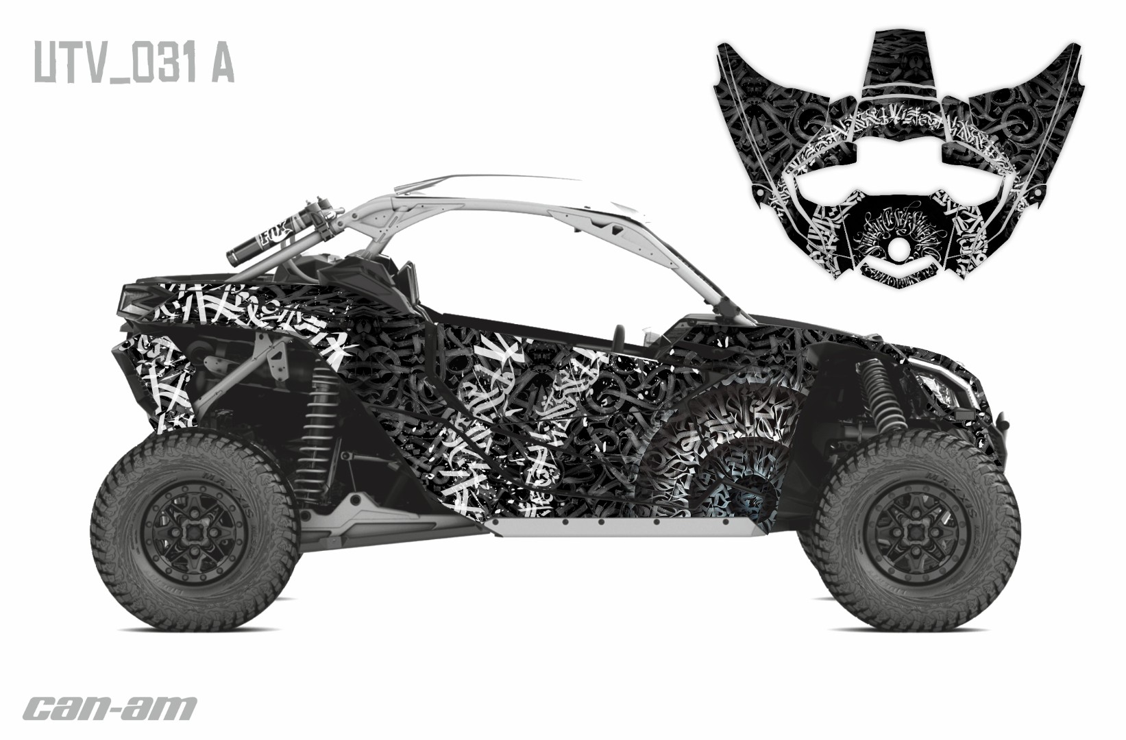 Наклейки Can Am Maverick X3 031