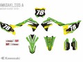 Наклейки на мотоцикл Kawasaki 035_0