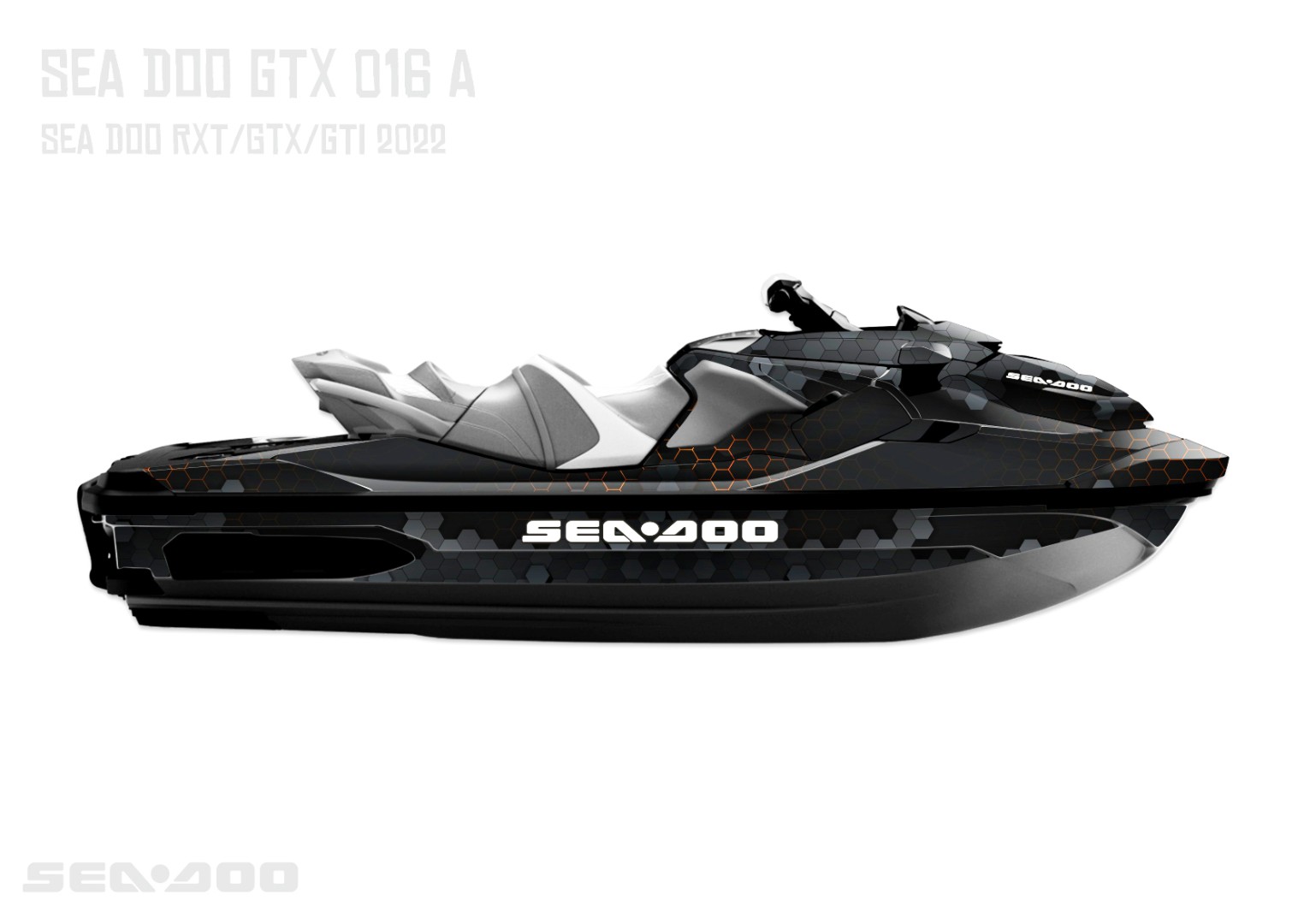 Наклейки на гидроцикл SEA-DOO RXP/GTX 016