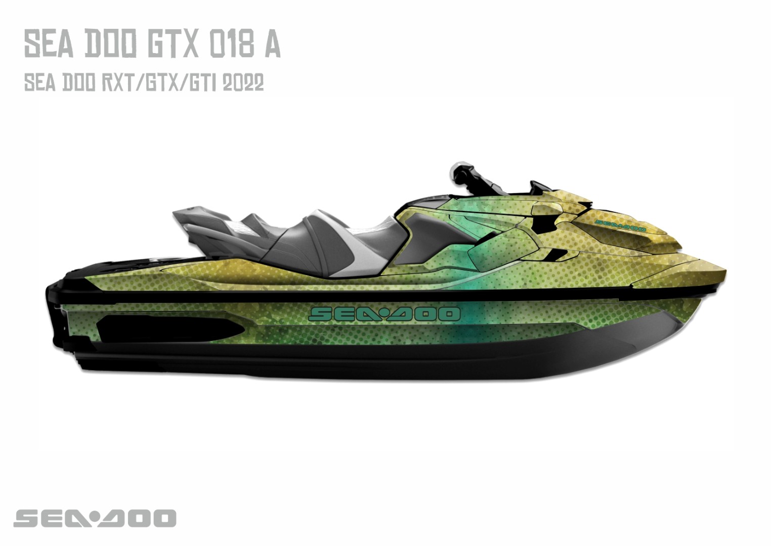 Наклейки на гидроцикл SEA-DOO RXP/GTX 018