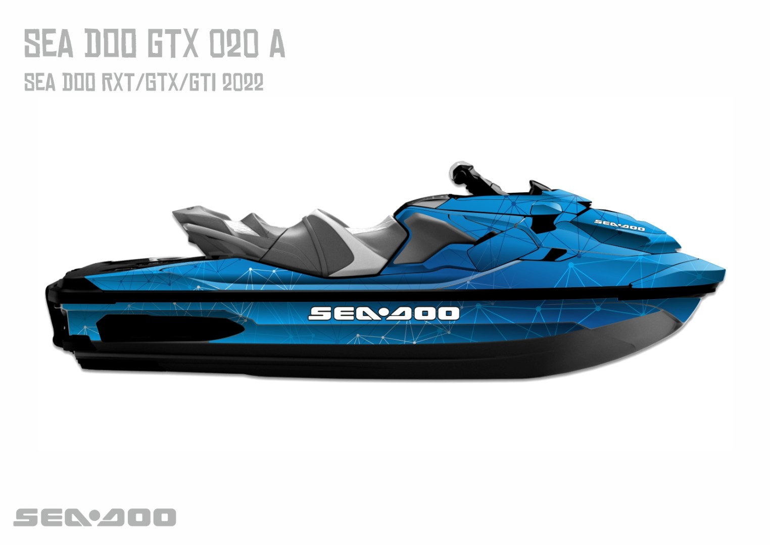 Наклейки на гидроцикл SEA-DOO RXP/GTX 020