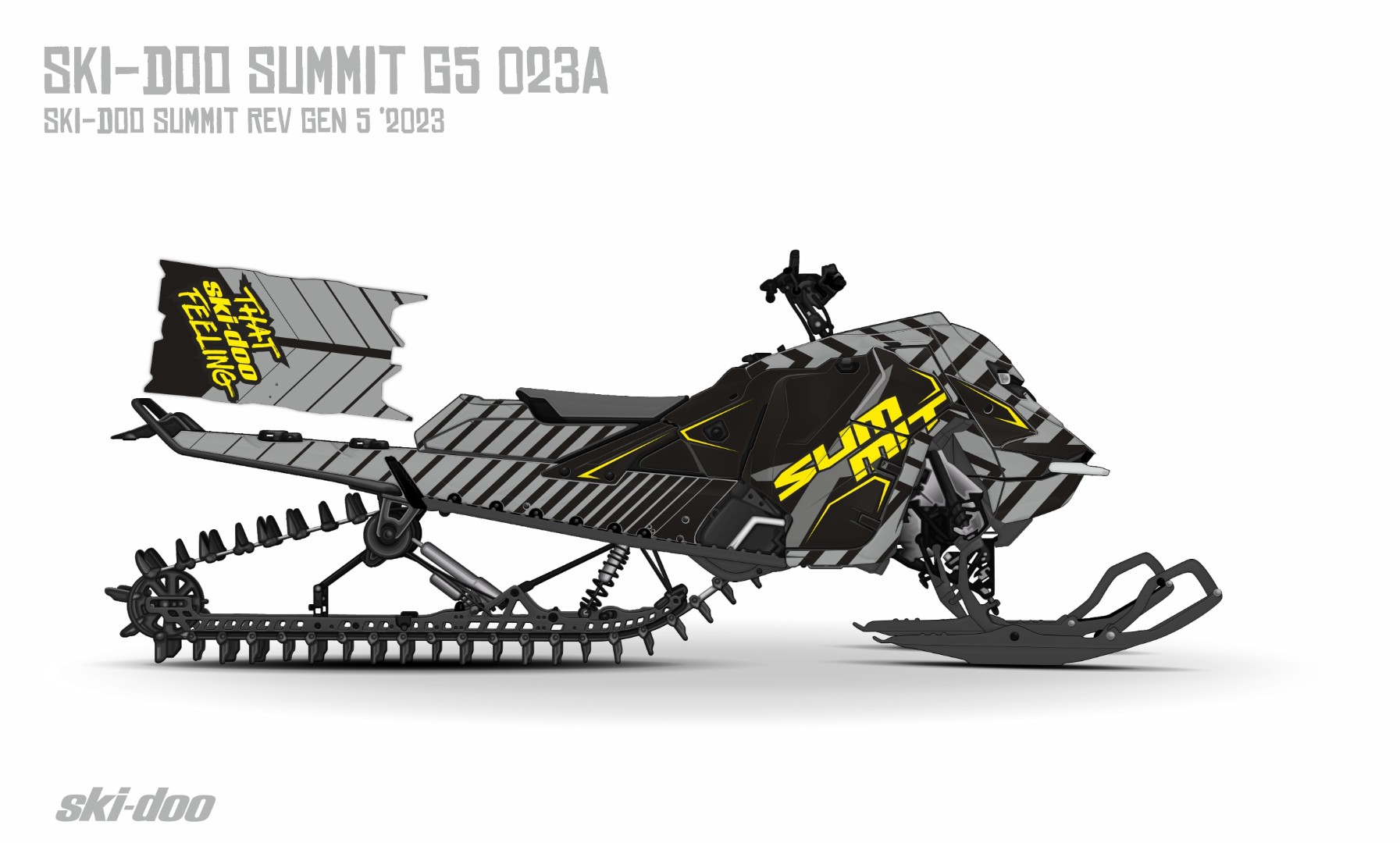 Наклейки Ski-doo Summit REV GEN5 023