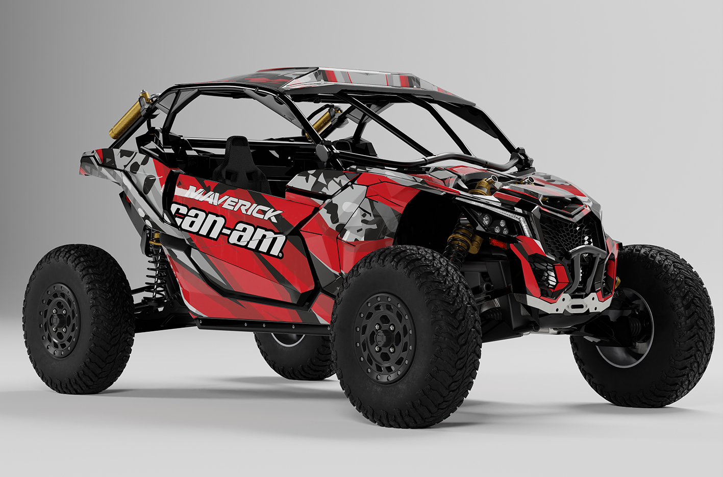 Наклейки Can Am Maverick X3 034