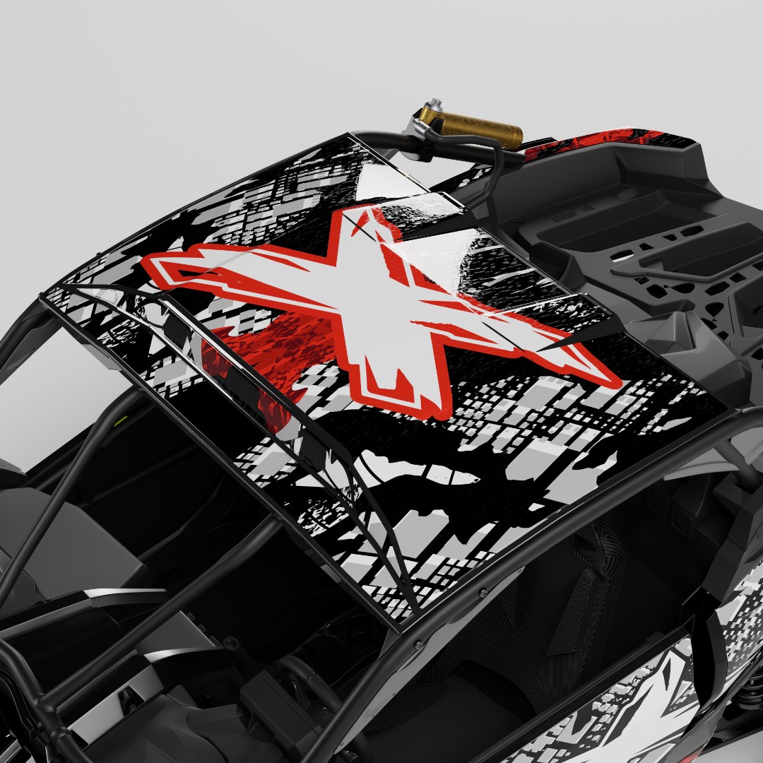 Наклейки Can Am Maverick X3 035_3