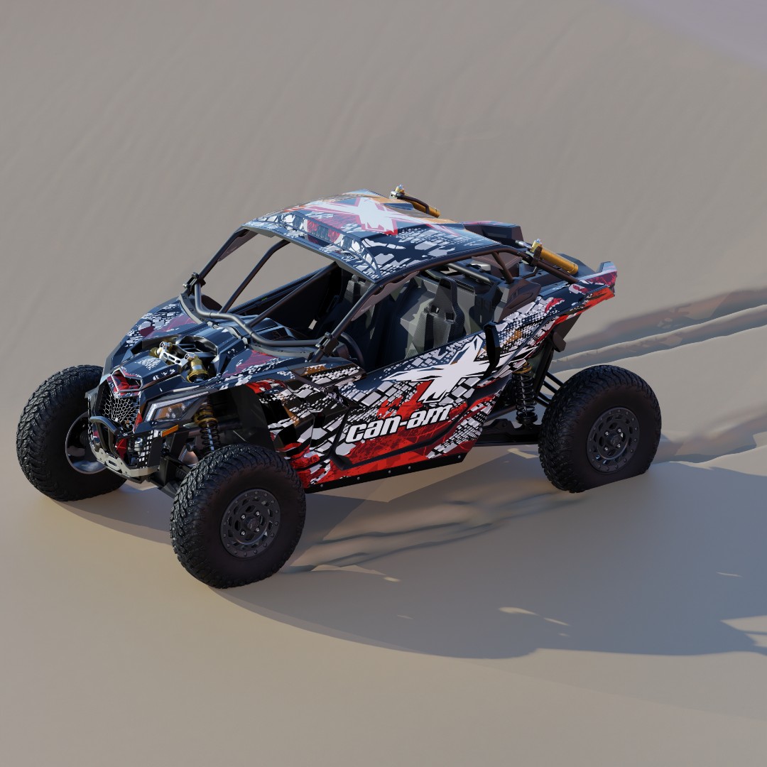 Наклейки Can Am Maverick X3 035_4