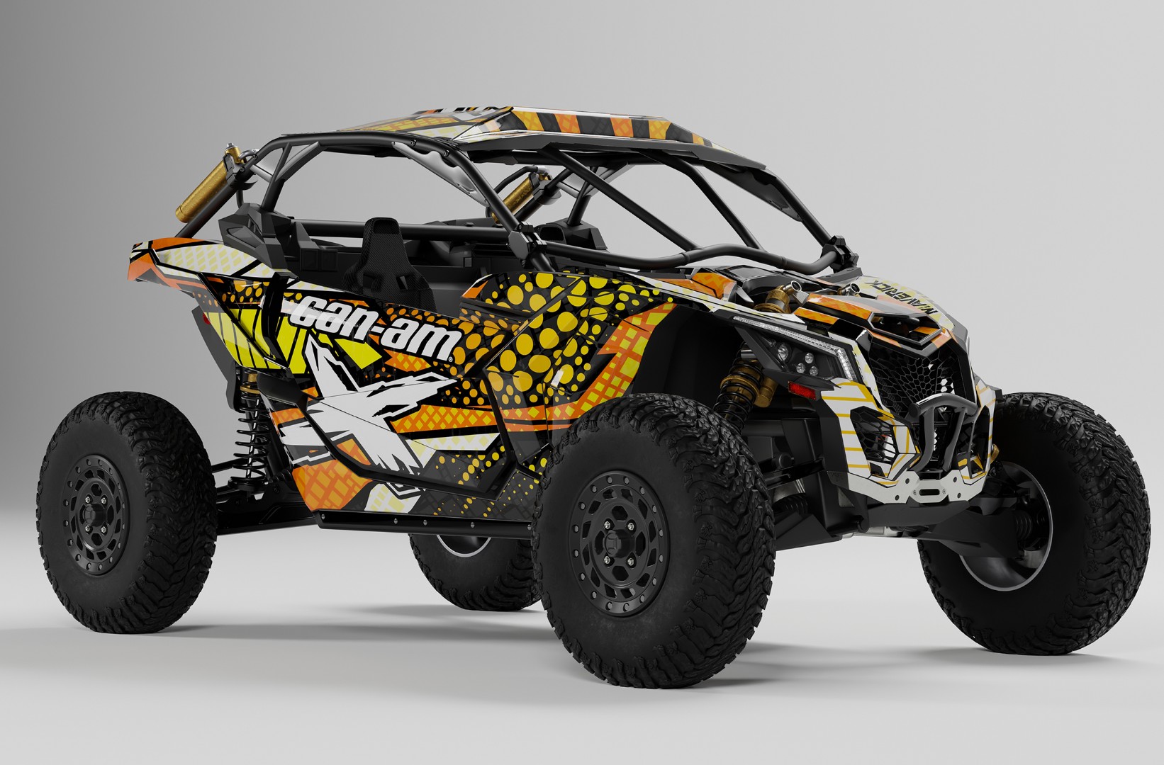 Наклейки Can Am Maverick X3 036