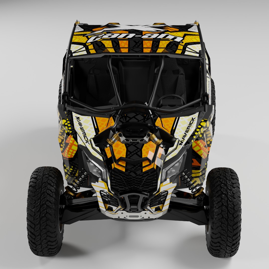 Наклейки Can Am Maverick X3 036_1