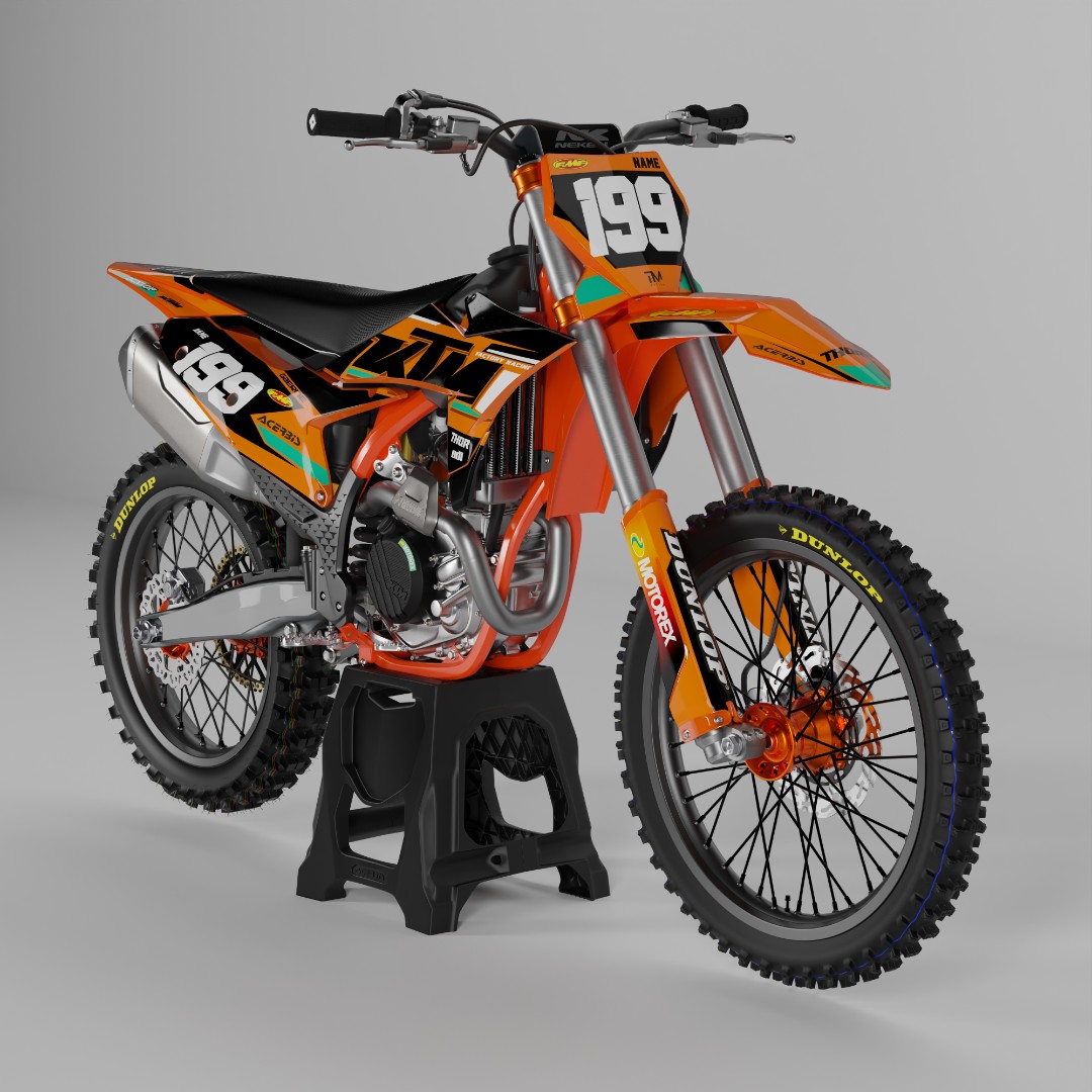 Наклейки на мотоцикл KTM 046_1