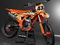 Наклейки на мотоцикл KTM 046_0