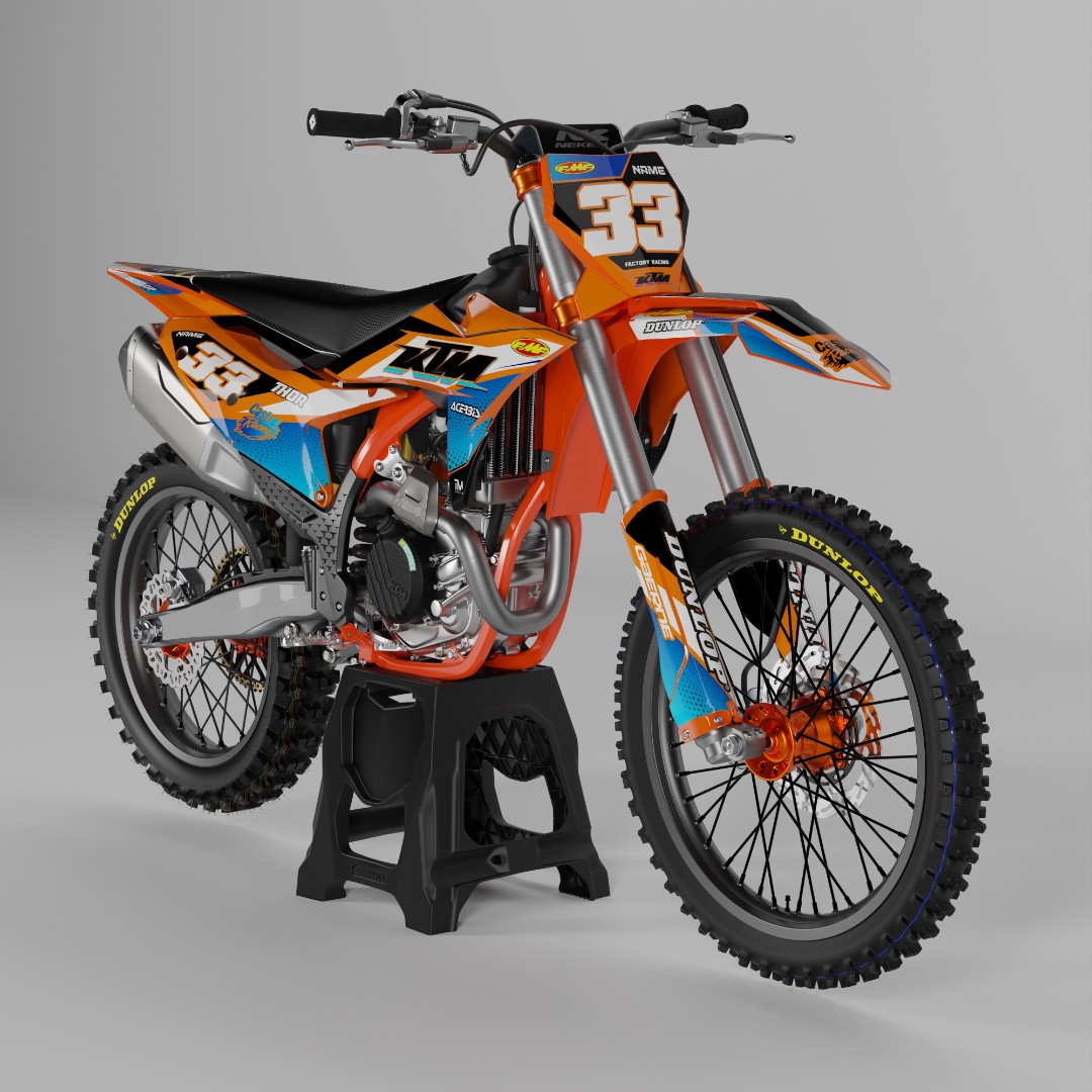 Наклейки на мотоцикл KTM 047_1