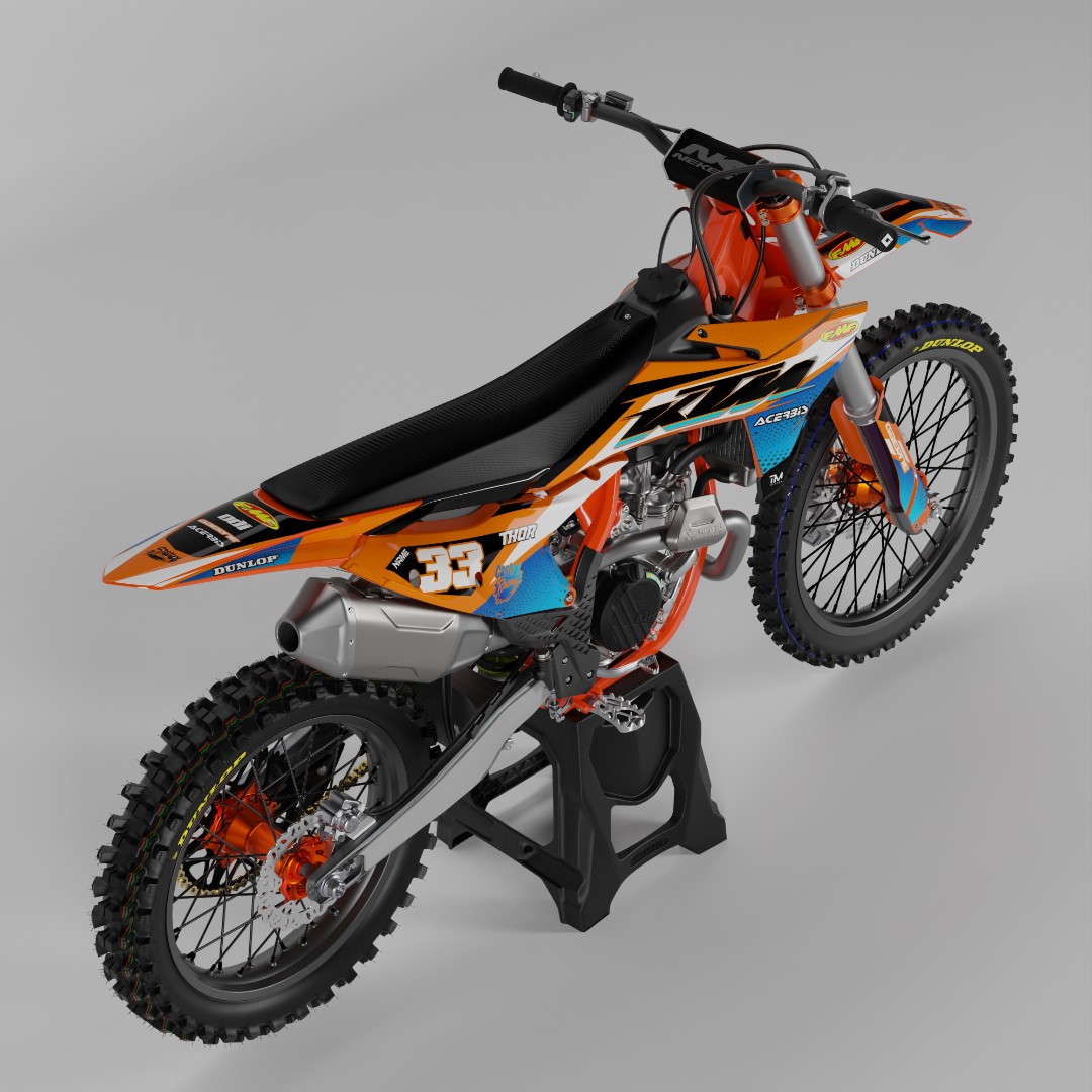 Наклейки на мотоцикл KTM 047_2