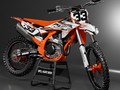 Наклейки на мотоцикл KTM 047_0