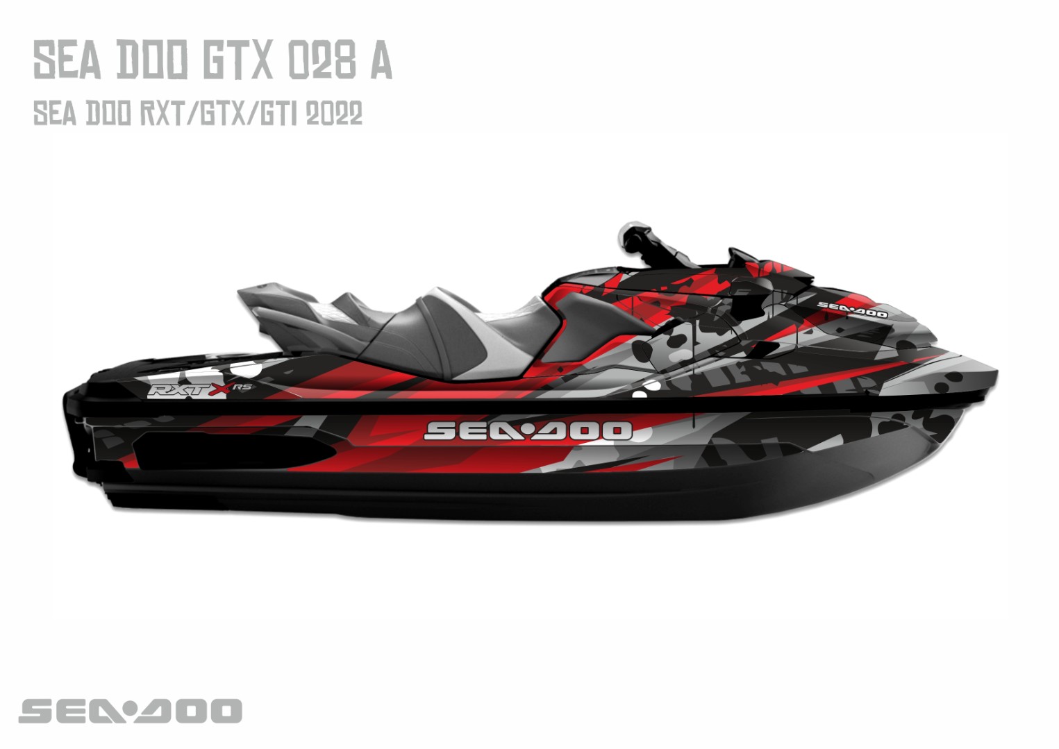 Наклейки на гидроцикл SEA-DOO RXP/GTX 028_0