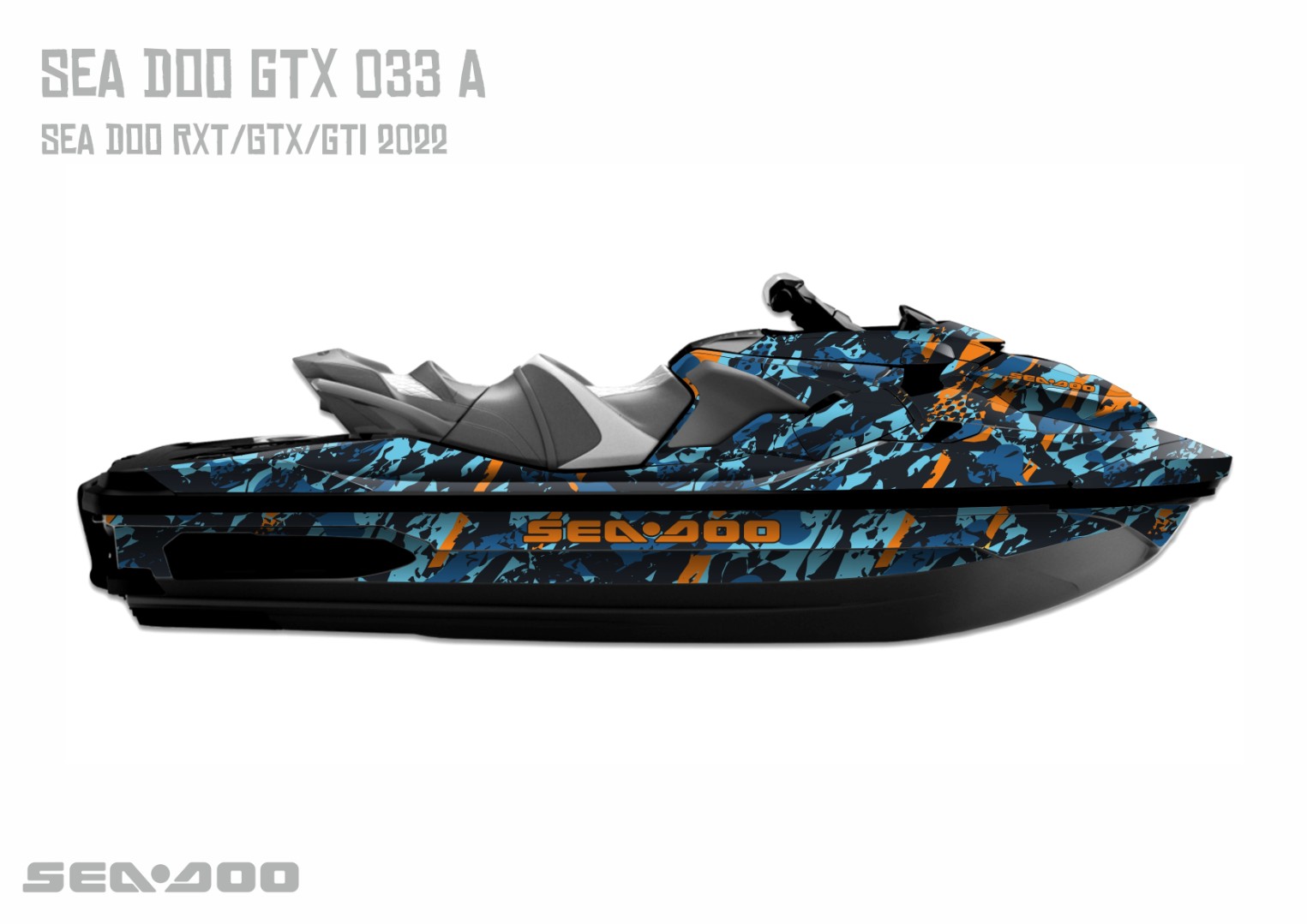 Наклейки на гидроцикл SEA-DOO RXP/GTX 033_0