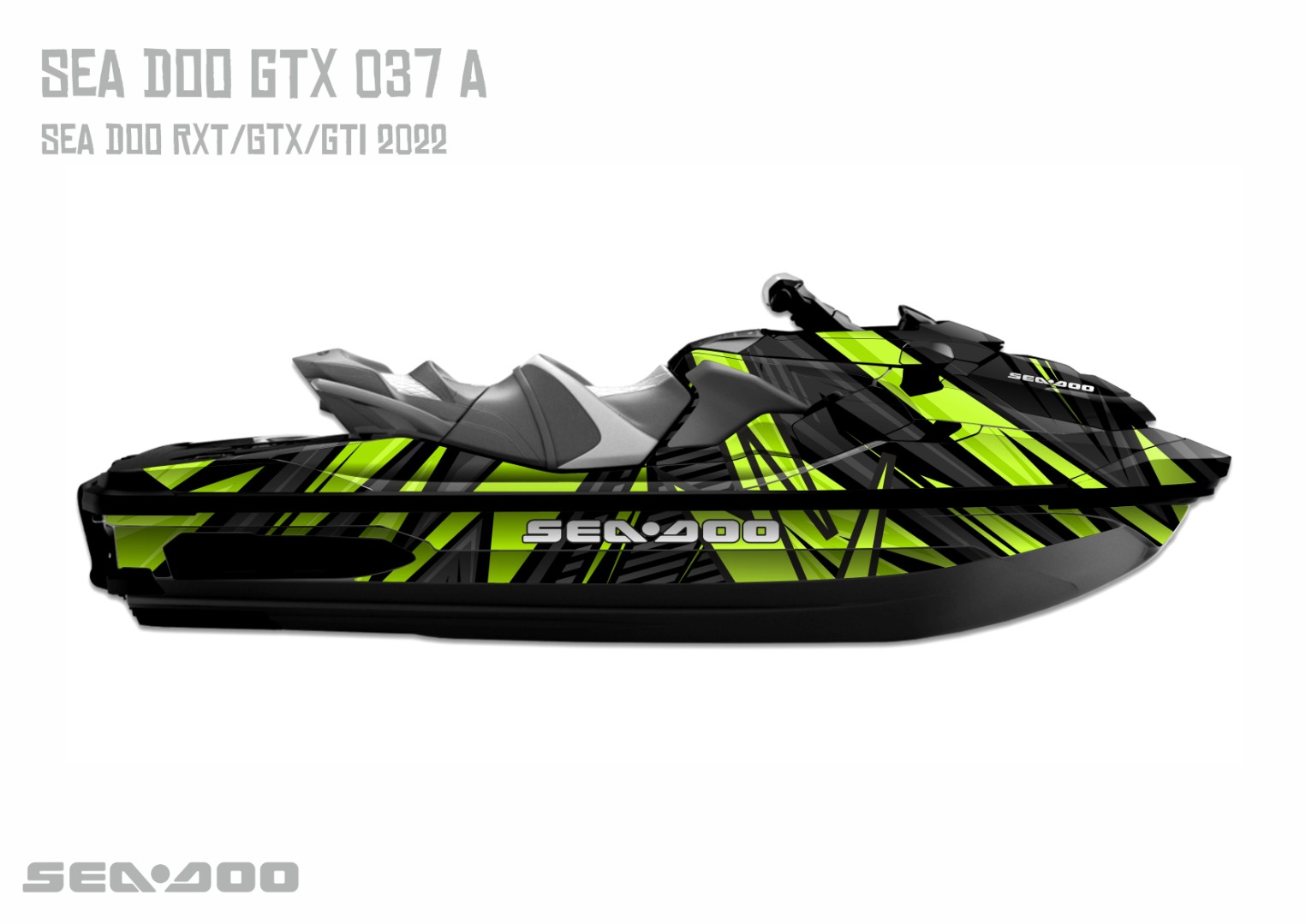 Наклейки на гидроцикл SEA-DOO RXP/GTX 037_0