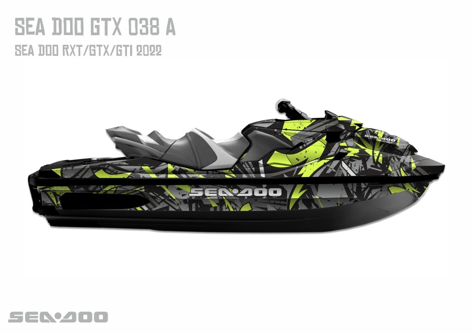 Наклейки на гидроцикл SEA-DOO RXP/GTX 038_0