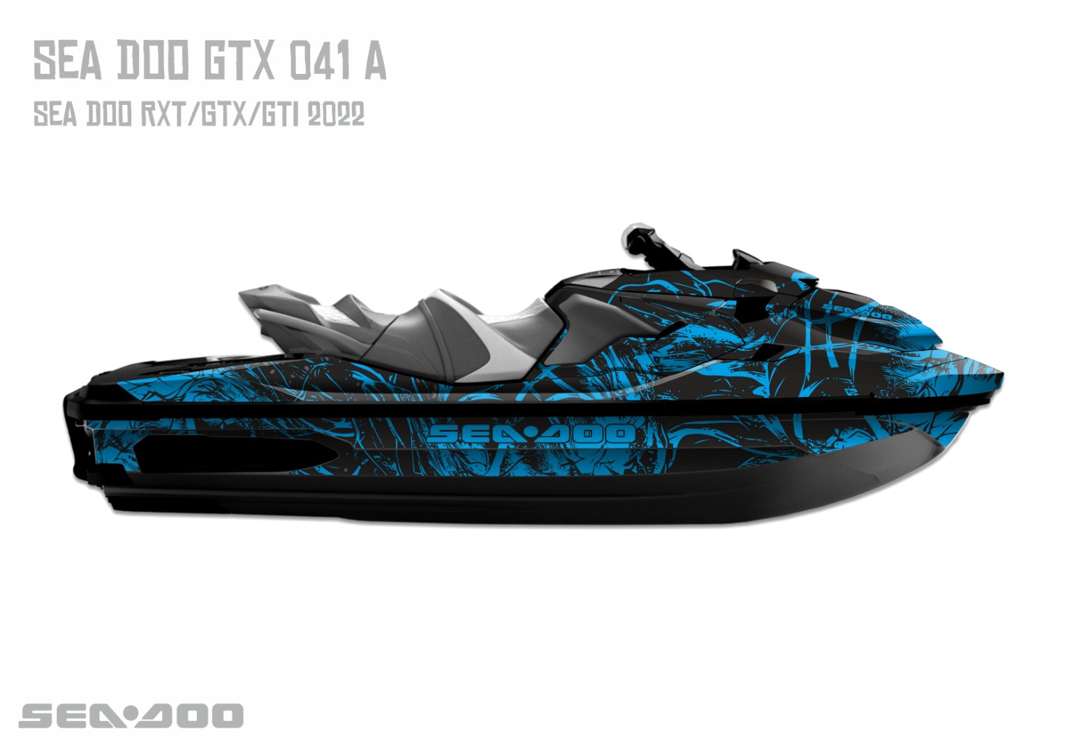 Наклейки на гидроцикл SEA-DOO RXP/GTX 041_0