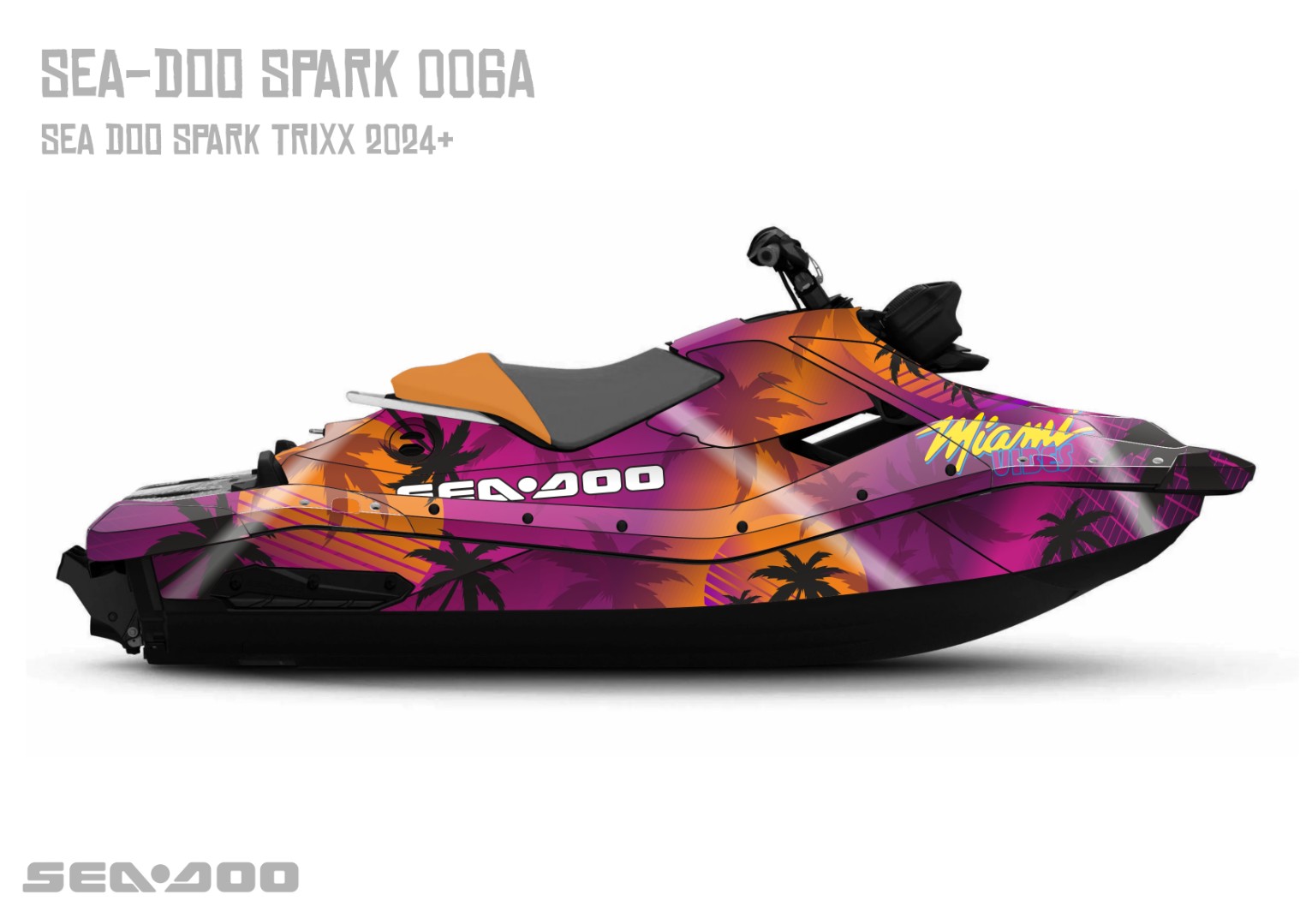 Наклейки SEA-DOO SPARK 006