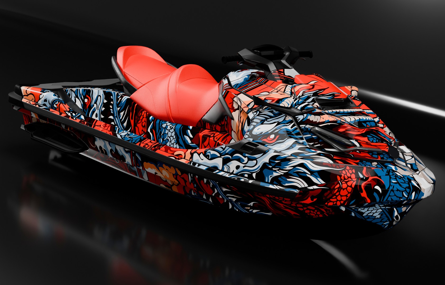 Наклейки на гидроцикл SEA-DOO RXP/GTX 044_0