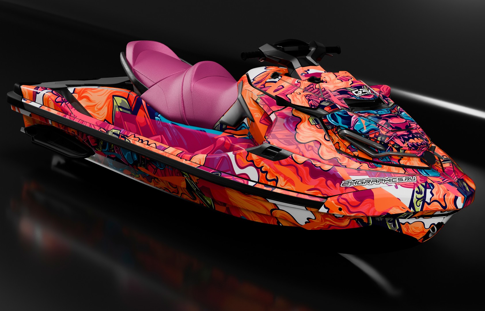 Наклейки на гидроцикл SEA-DOO RXP/GTX 052_0
