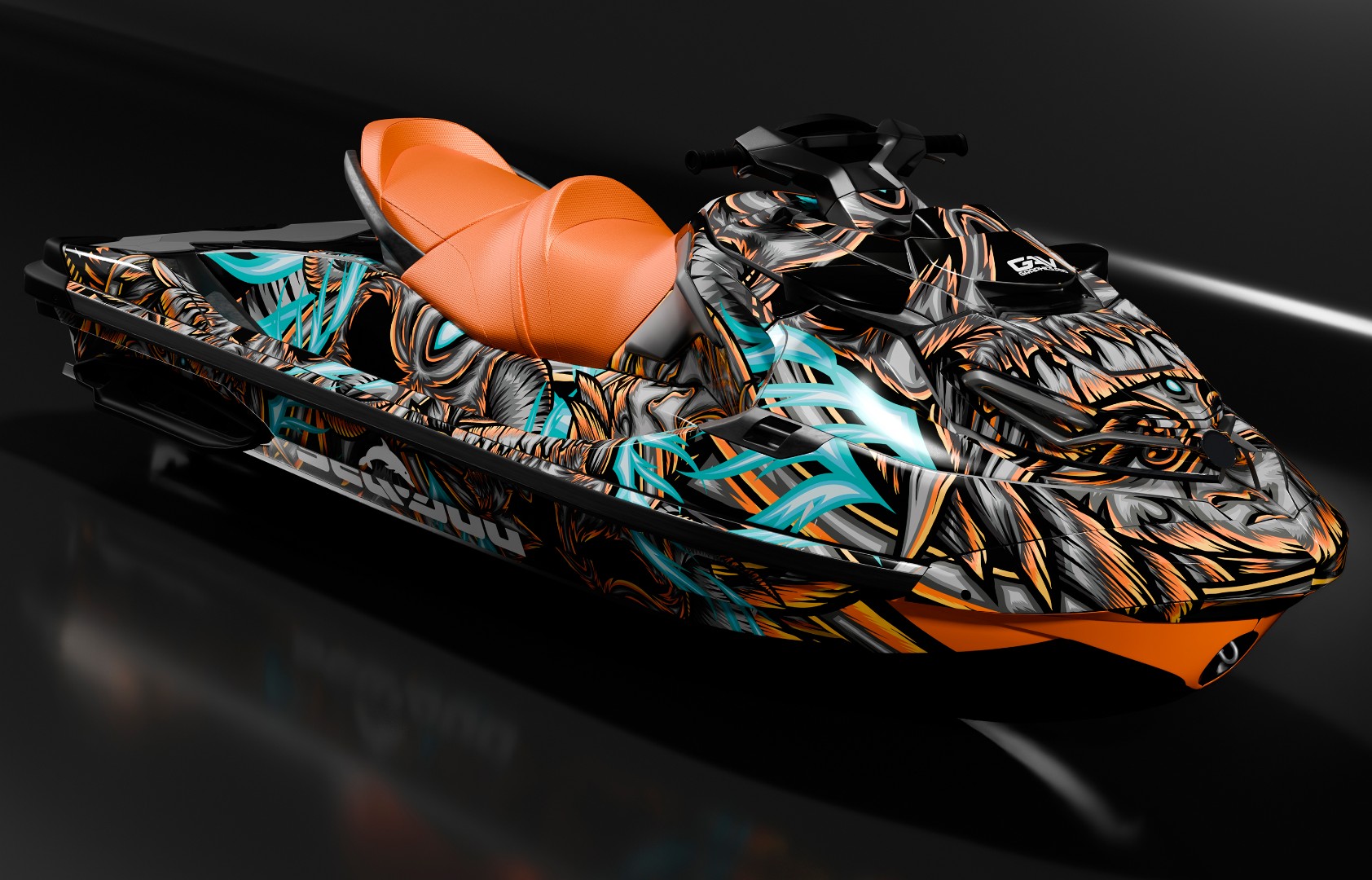 Наклейки на гидроцикл SEA-DOO RXP/GTX 061_0