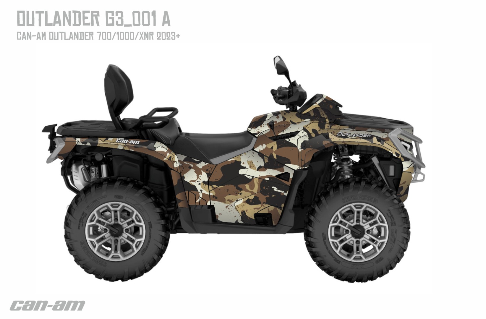 Наклейки CAN-AM Outlander G3 001